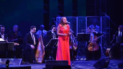 أنغام تتألق في احتفالية جهاز مدينة حدائق أكتوبر بمناسبة ذكرى النصر | صور