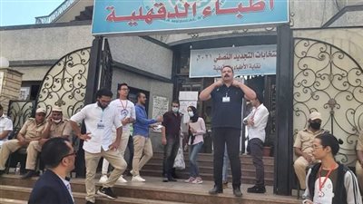 إقبال ملحوظ على انتخابات التجديد النصفي للأطباء في الدقهلية | صور 