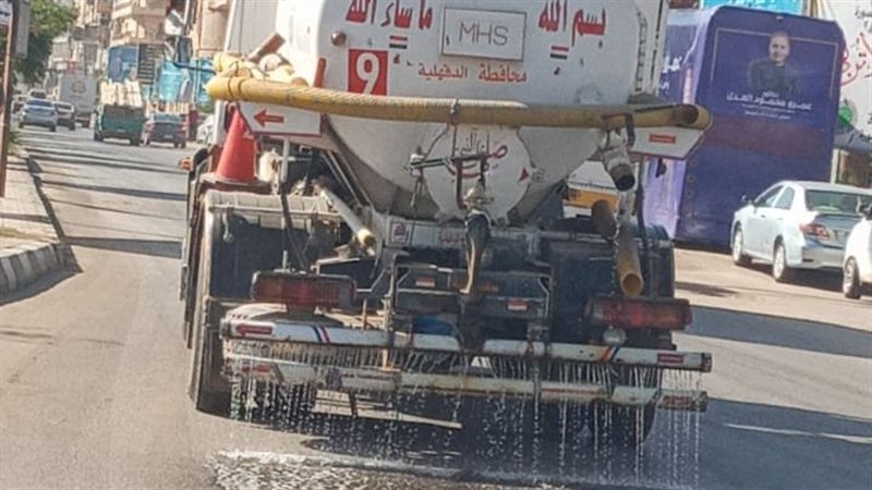 حملة نظافة بالدقهلية