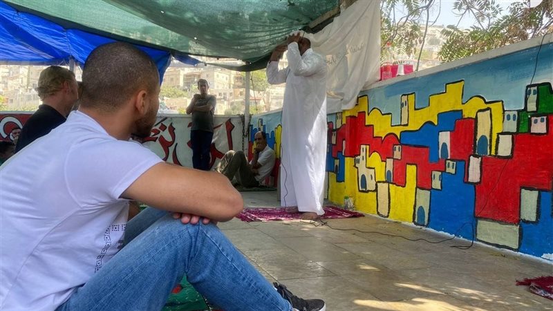 المصلون في سلوان