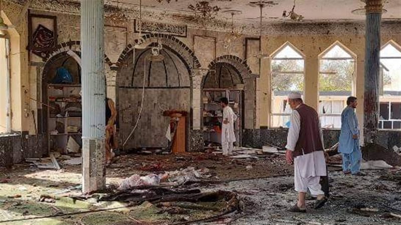 انفجار مسجد في أفغانستان