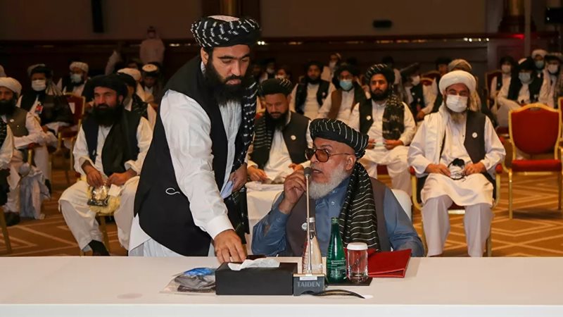 بعض ممثلي حركة طالبان