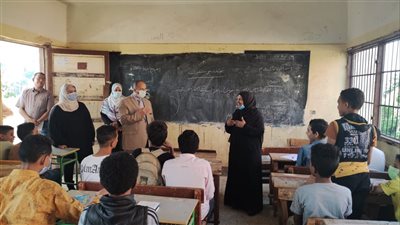  90 % نسبة حضور الطلاب بأول أيام العام الدراسي في قنا