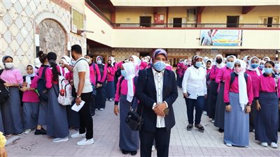 انتظام الدراسة في 156 مدرسة بنظام الفترتين بالإسكندرية |صور 