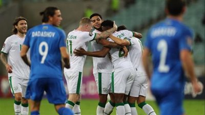 أيرلندا تفوز على أذربيجان 0/3 في تصفيات كأس العالم