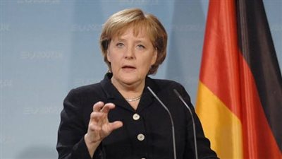 أنجيلا ميركل تصل مطار بن جوريون في إسرائيل