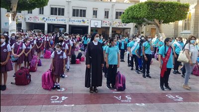 المدارس بكامل طاقتها.. انتظام 23 مليون طالب على مستوى الجمهورية.. وارتداء الكمامات إلزامي