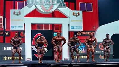 بث مباشر.. نهائي مستر أولمبيا 2021 بمشاركة «بيج رامي»