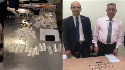 ضبط محاولتين لتهريب 707 أقراص و