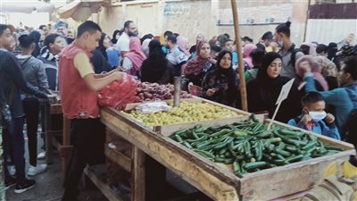 الباعة الجائلون يسيطرون على بوابات مدرسة بالإسكندرية| صور 