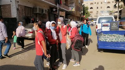 توافد طلاب أسوان على المدارس في أول أيام العام الدراسي الجديد | فيديو 