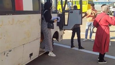 تشغيل أتوبيس داخلي لخدمة الأهالي في جمصة و15 مايو وزايد بالدقهلية 