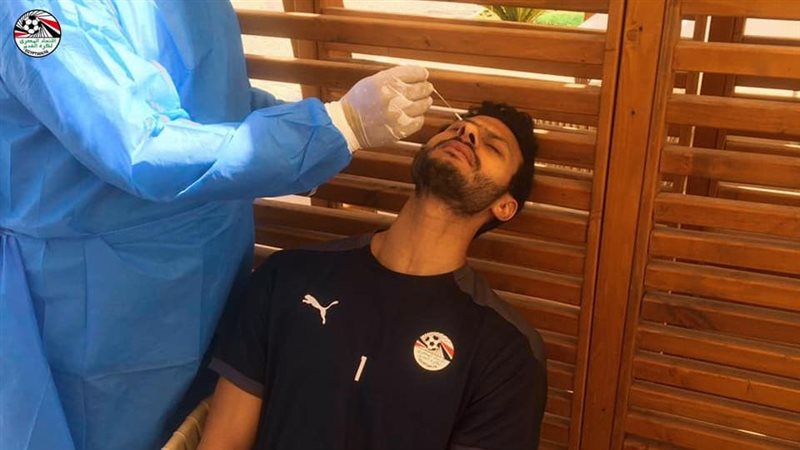 مسحات كورونا للمنتخب