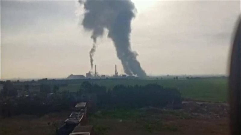 انفجار ضخم بمنطقة
