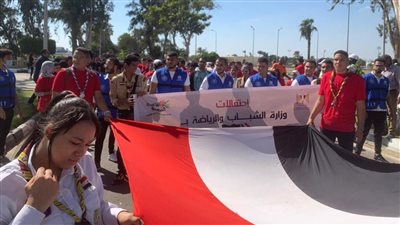 بمشاركة 1500 شاب وفتاة.. الرياضة تحتفل بذكرى حرب أكتوبر بقناة السويس