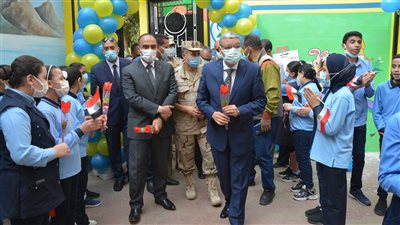 تفاصيل يوم دراسي جديد داخل أول مدرسة تتبع مبادرة حياة كريمة بالمنيا | صور 