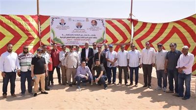 محافظ الوادي الجديد يستقبل وفد النقابة العامة للمهن الزراعية