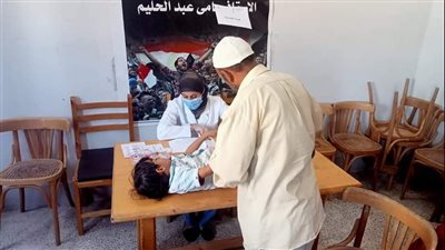 علاج 394 من أهالي أبوصوير بقوافل جامعة القناة بالإسماعيلية | صور