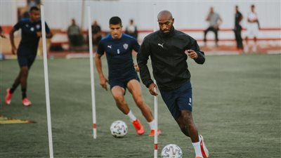 مران الزمالك.. فقرة فنية خاصة للاعبين