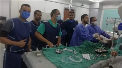 «تركيب دعامة إنقاذية للشرايين التاجية» أول عملية من نوعها بملوي التخصصي