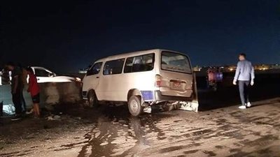 مصرع وإصابة 19 شخصا بحادث تصادم في الفيوم