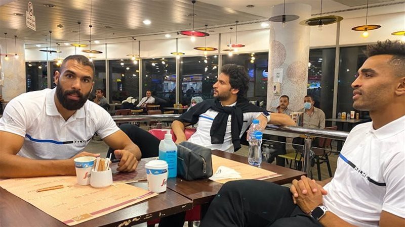 بعثة الزمالك أثناء