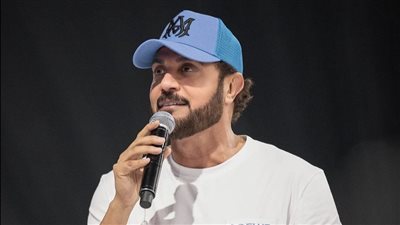 ماجد المهندس يواصل البروفات الأخيرة قبل حفله في الدمام ضمن احتفالات اليوم الوطني السعودي (صور)