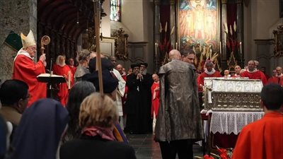  الكنيسة تشارك في احتفال سان موريس بقديسها بسويسرا