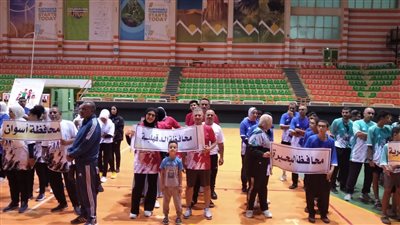 الدقهلية تفوز بالمركز السادس في ختام منافسات اللقاء الختامي لدوري الأسرة المصرية