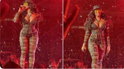 ميجان ذا ستاليون تفاجئ جمهور حفل بيونسيه (فيديو)