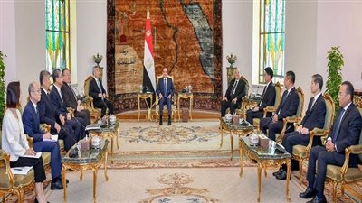  السيسي: حريصون على الإسهام الإيجابي في التصدي للتحديات الراهنة