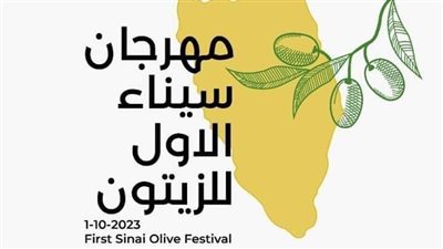 للمرة الأولى، إقامة مهرجان سيناء للزيتون بالعريش أول أكتوبر 