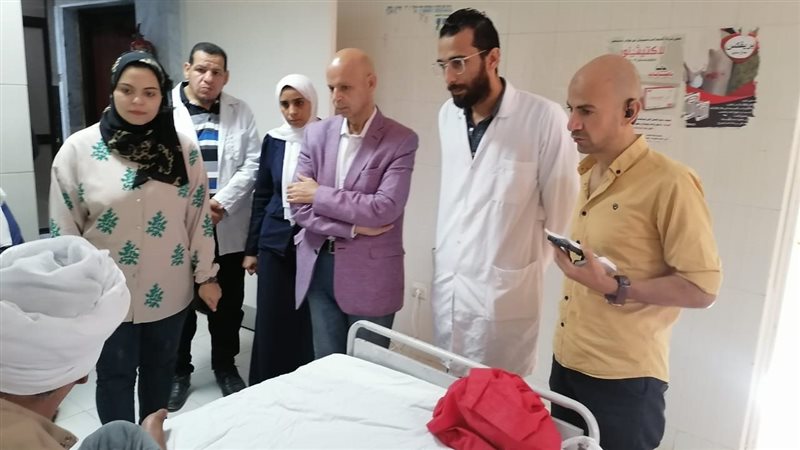 مسعود يفاجئ مستشفى