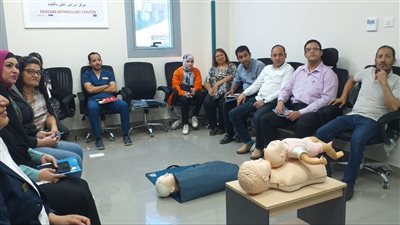 تدريب أطباء الفيوم على مواجهة أخطار السكتة القلبية 