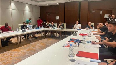 تفاصيل الاجتماع الفني لفريق سلة الزمالك فى بطولة الدوحة (صور)