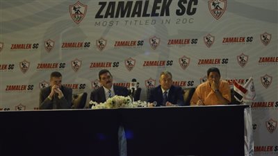 تفاصيل اجتماع اللجنة الثلاثية  مع المرشحين بانتخابات الزمالك 2023-2027 (صور)