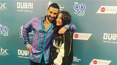أحمد سعد يوجه رسالة لابنته: هعيش عمري كله معجب بيكي 