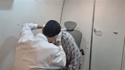 كشف طبي مجاني على 1201 مواطن بقافلة طبية بشبرا خلفون بالمنوفية