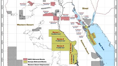 البترول تطرح مزايدة عالمية للبحث والاستكشاف في 23 منطقة على بوابة مصر الرقمية