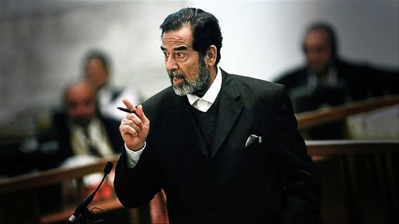 صدام حسين، فيتو
