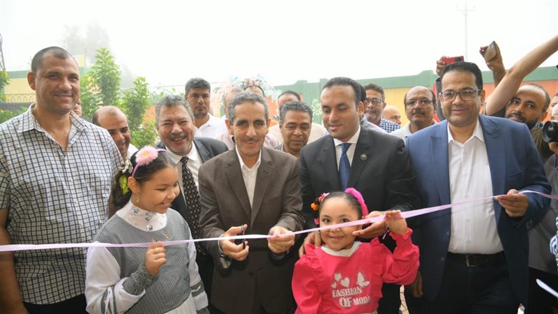 محافظ الغربية يفتتح