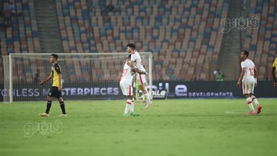 أوباما يتقدم بهدف الزمالك الأول في مرمى المقاولون (صور)
