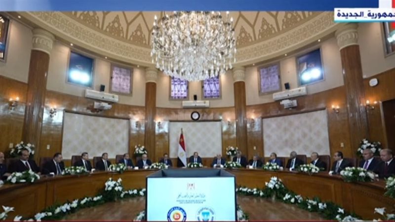 اجتماع الرئيس السيسي
