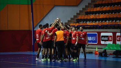 كرة اليد، قائمة الأهلي في البطولة الأفريقية بالكونغو برازفيل