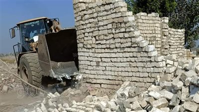 إزالة 132 حالة تعد على الأراضي الزراعية بـ 6 مراكز في المنيا 