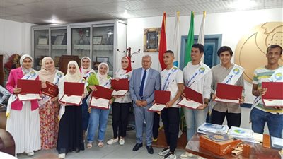 رئيس مياه المنوفية يكرم المتفوقين دراسيا من أبناء العاملين 
