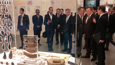 المتحف القومي للحضارة يستقبل وفدا رفيع المستوي من الصين