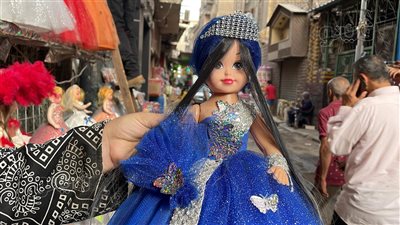 من 20 لـ150 جنيها، تعرف على أسعار عروسة المولد في الأسواق الشعبية (فيديو)