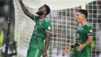 كأس خادم الحرمين الشريفين، الأهلي يتقدم على العين بثلاثية في الشوط الأول