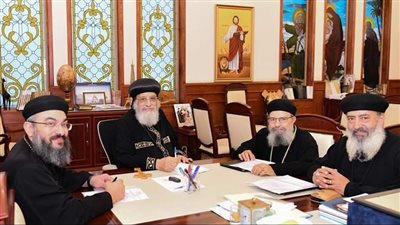 البابا تواضروس يتلقى تقريرا عن الخدمة في إيبارشية الدول الإسكندنافية